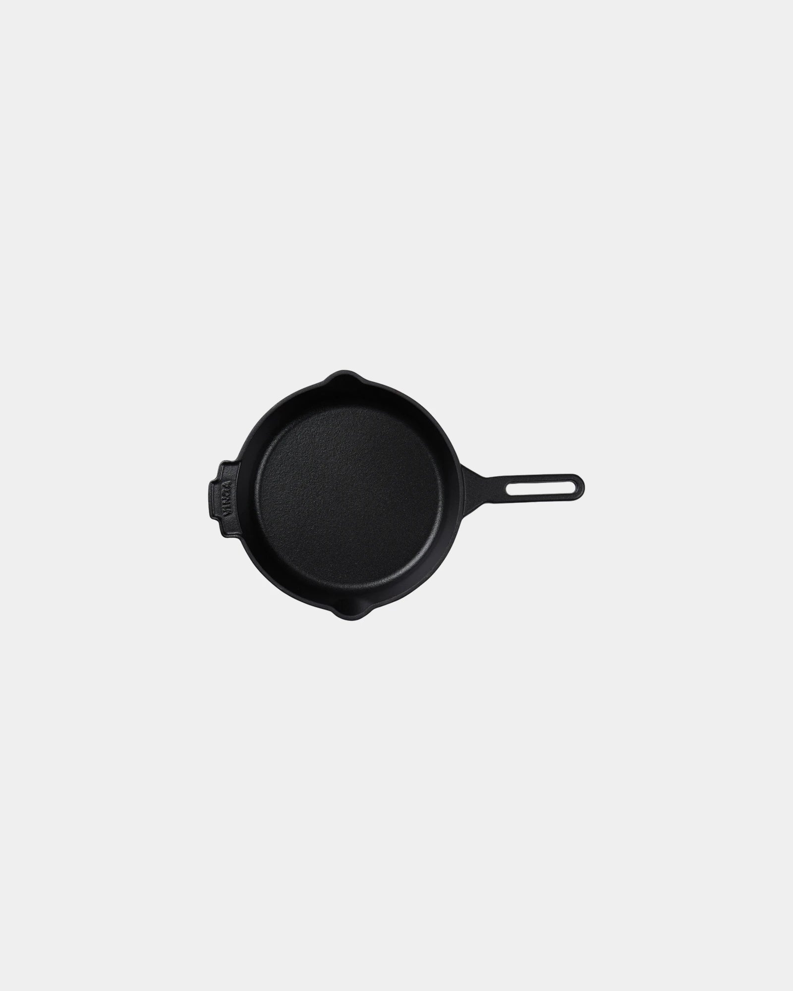 Poêlon fonte émaillée Vinga Monte Ardoise 20 cm à personnaliser - Noir