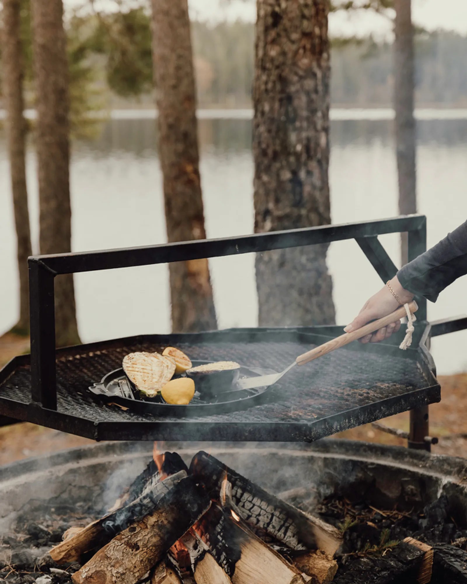 Grille de cuisson fer Vinga Monte Ardoise 30 cm à personnaliser - 5