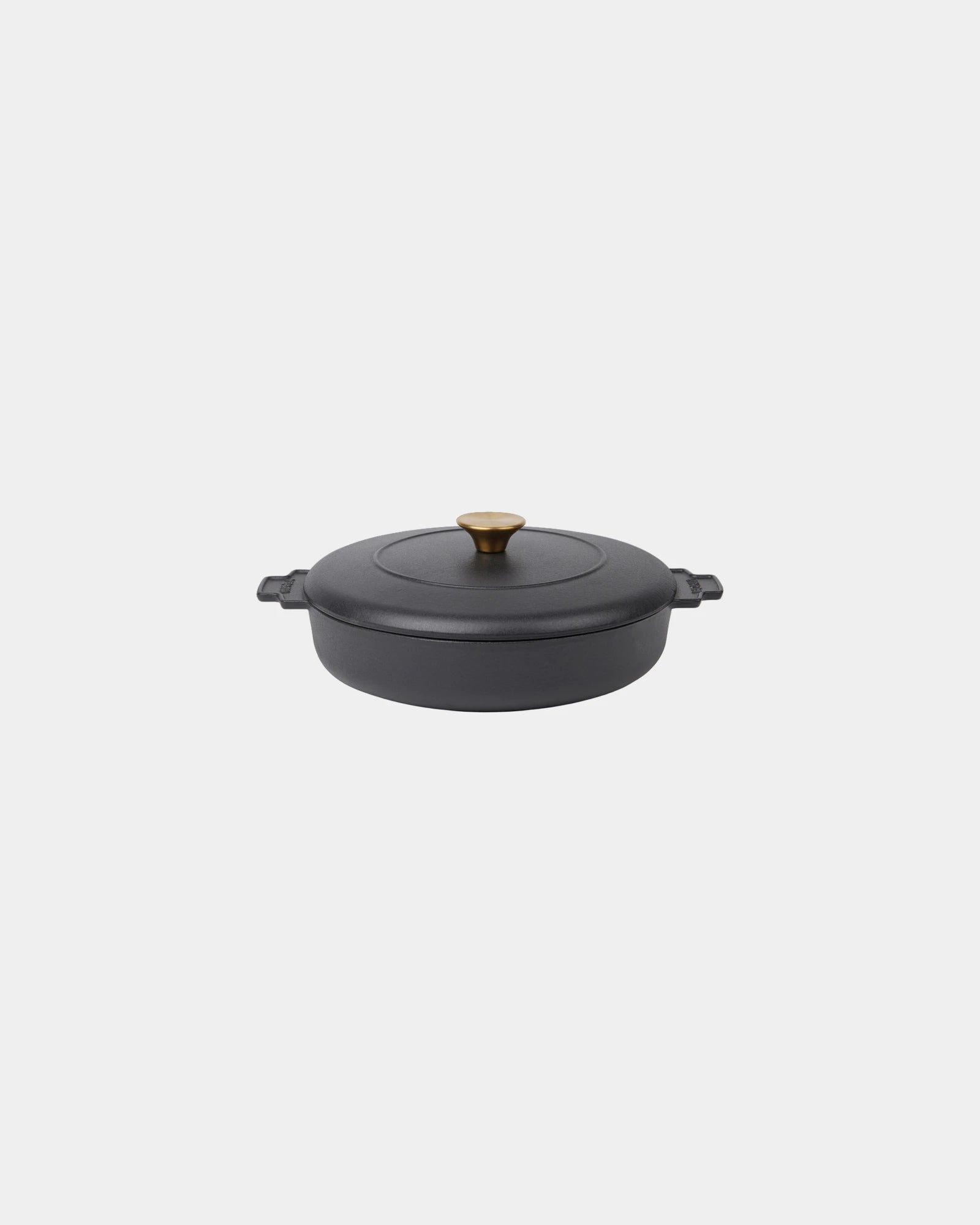 Braisière en fonte Vinga Monte Heritage 2.5 L à personnaliser - Noir