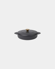 Braisière en fonte Vinga Monte Heritage 2.5 L à personnaliser - Noir