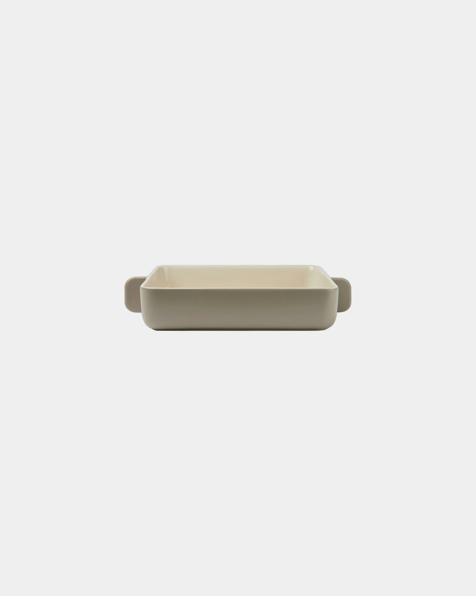 Plat à four rectangulaire en grès Vinga Monte à personnaliser - Gris