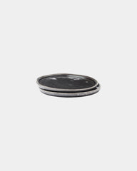 Set de 2 assiettes en grès Vinga Nomimono à personnaliser - Noir