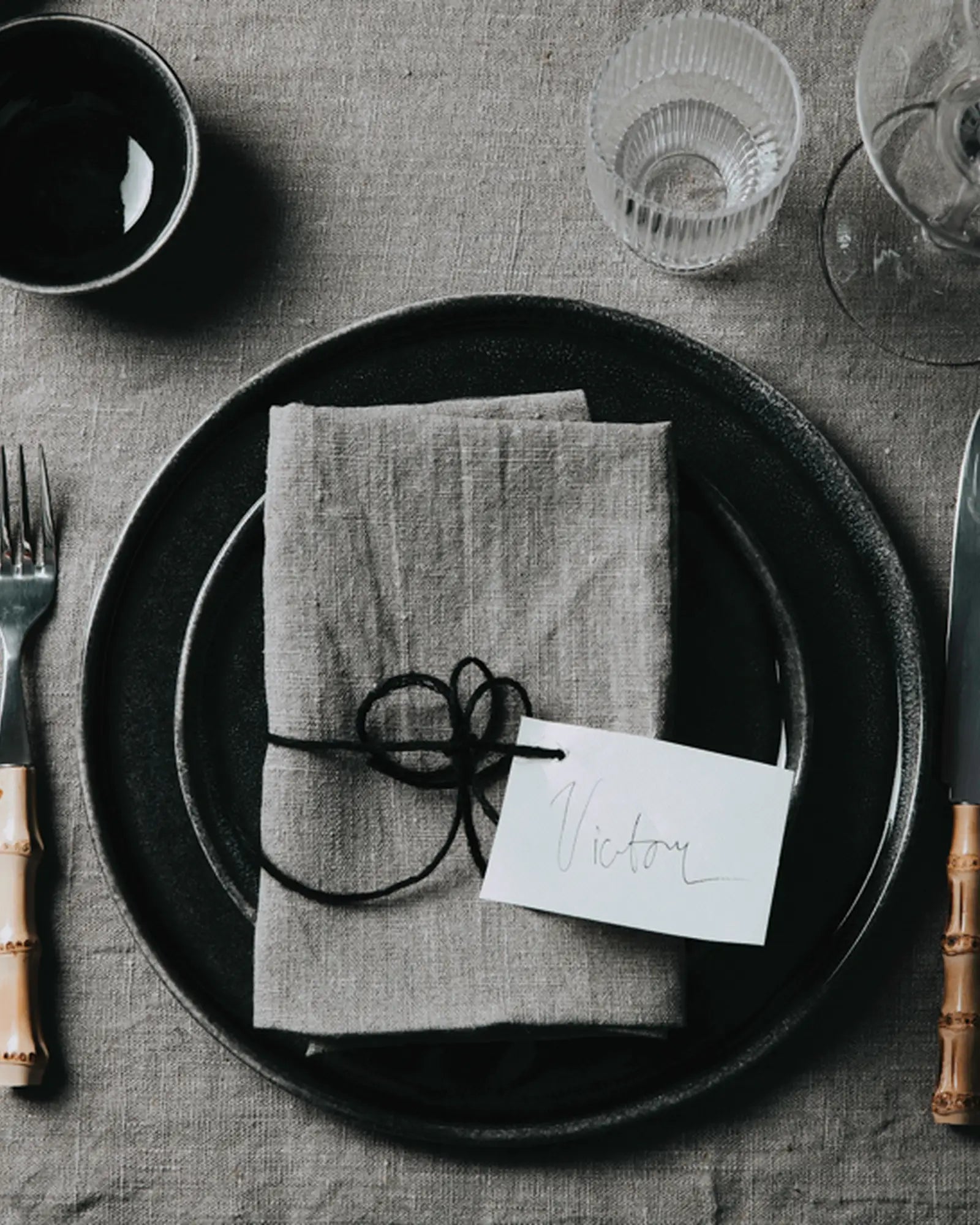 Set de 2 assiettes Vinga Nomimono 26,5 cm à personnaliser - 2