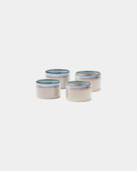 Mini set de 4 bols grès Vinga Nomimono à personnaliser - Beige