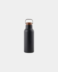 Bouteille isotherme acier recyclé Vinga Ciro 580 ml à personnaliser - Noir