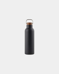 Bouteille isotherme acier RCS Vinga Ciro 800 ml à personnaliser - Noir