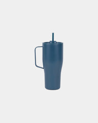 Bouteille isotherme acier recyclé Vinga Eos 800ml à personnaliser - Bleu Marine