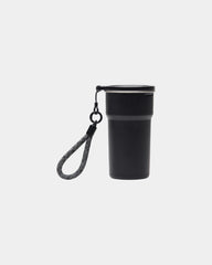 Set de 4 tasses inox recyclé Vinga 250ml à personnaliser - Noir