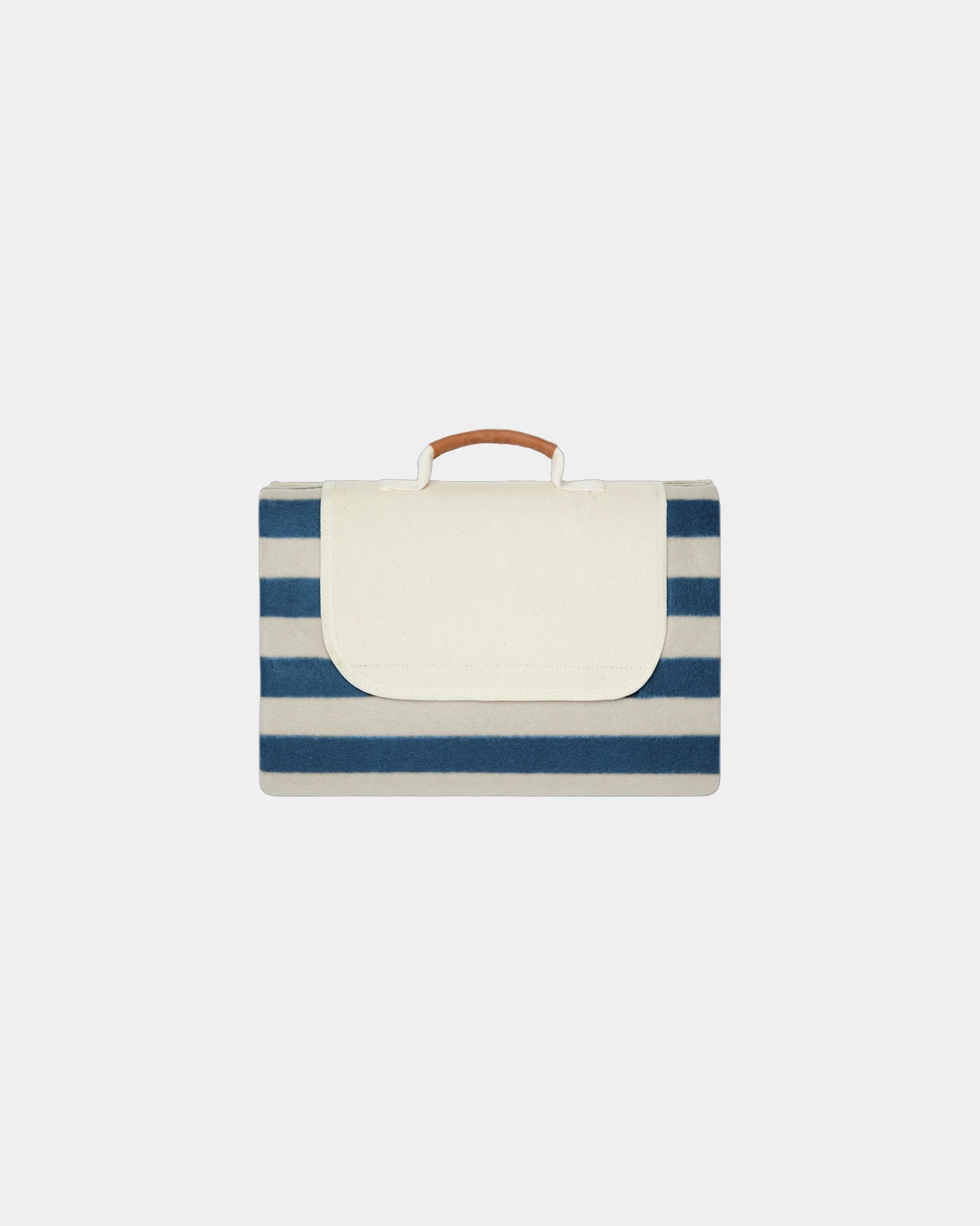 Couverture de pique-nique grande taille rPET GRS Vinga Alba à personnaliser - Bleu Marine