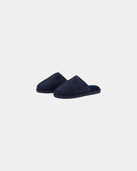 Pantoufles polyester Vinga Waltor à personnaliser - Bleu Marine