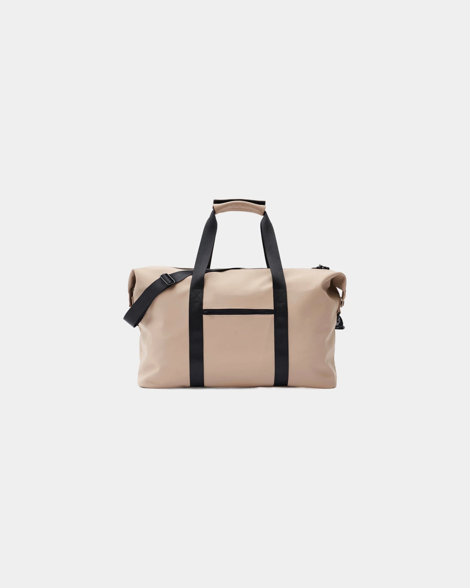 Sac weekend PU Vinga Baltimore 53L à personnaliser - Greige