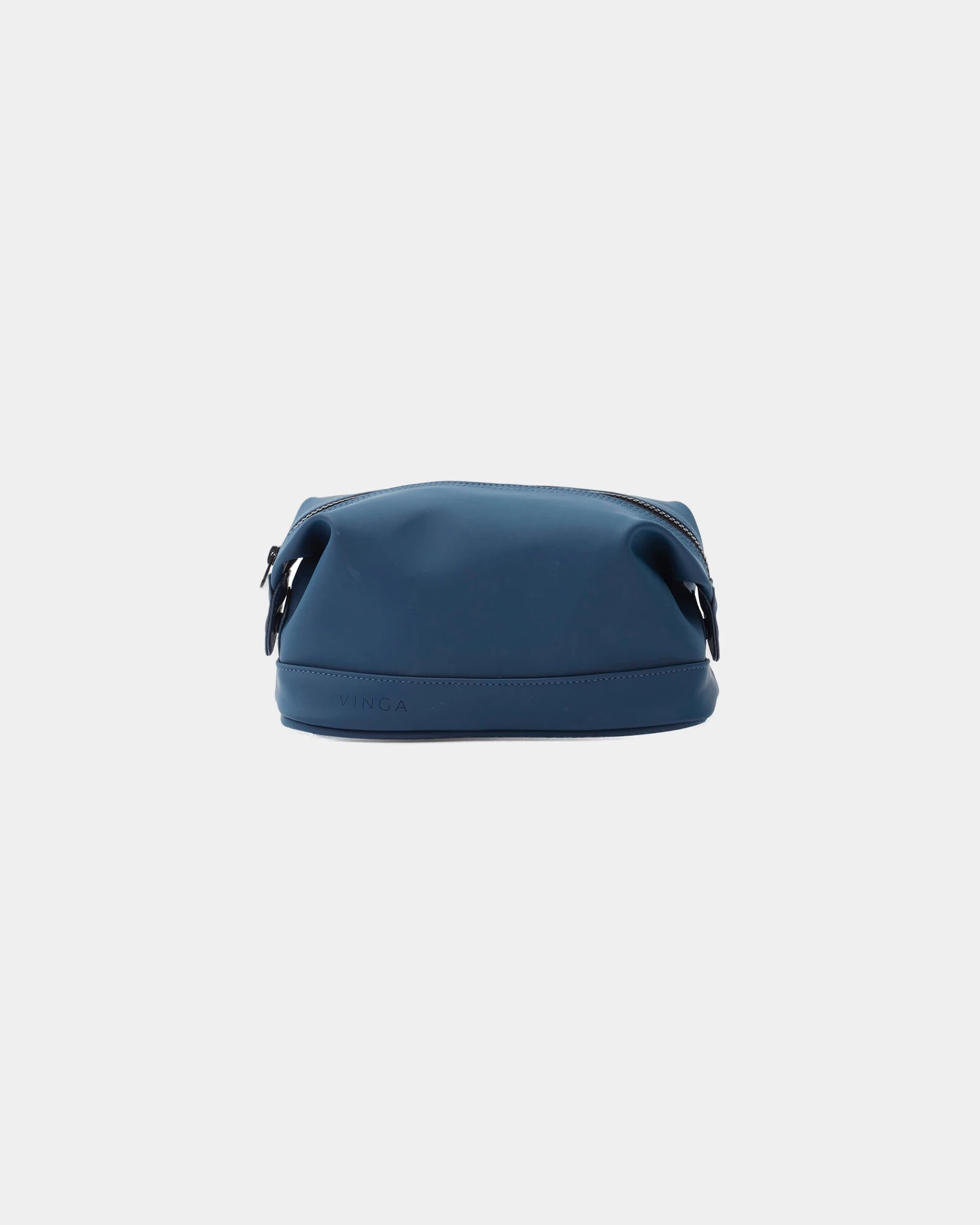 Trousse de toilette PU Vinga Baltimore à personnaliser - Bleu Marine