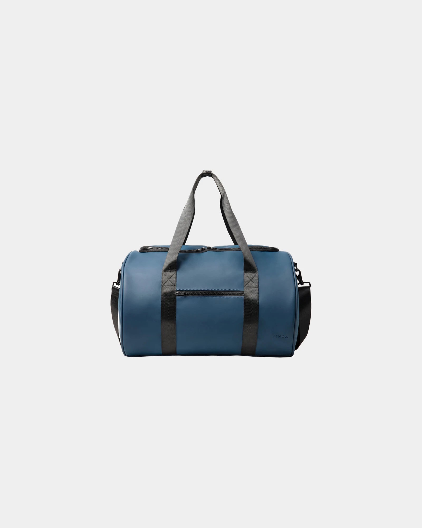 Sac de sport PU Vinga Baltimore 34L à personnaliser - Bleu Marine