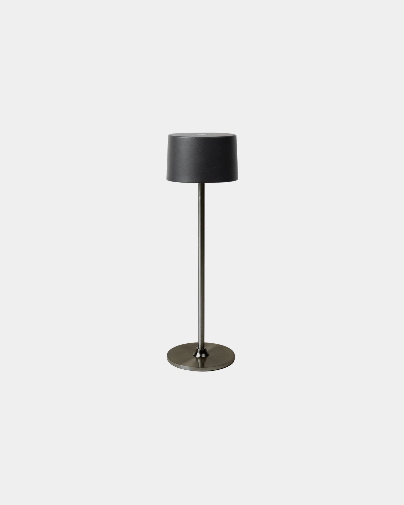 Lampe de table recyclée Vinga Nauro à personnaliser - Antracite