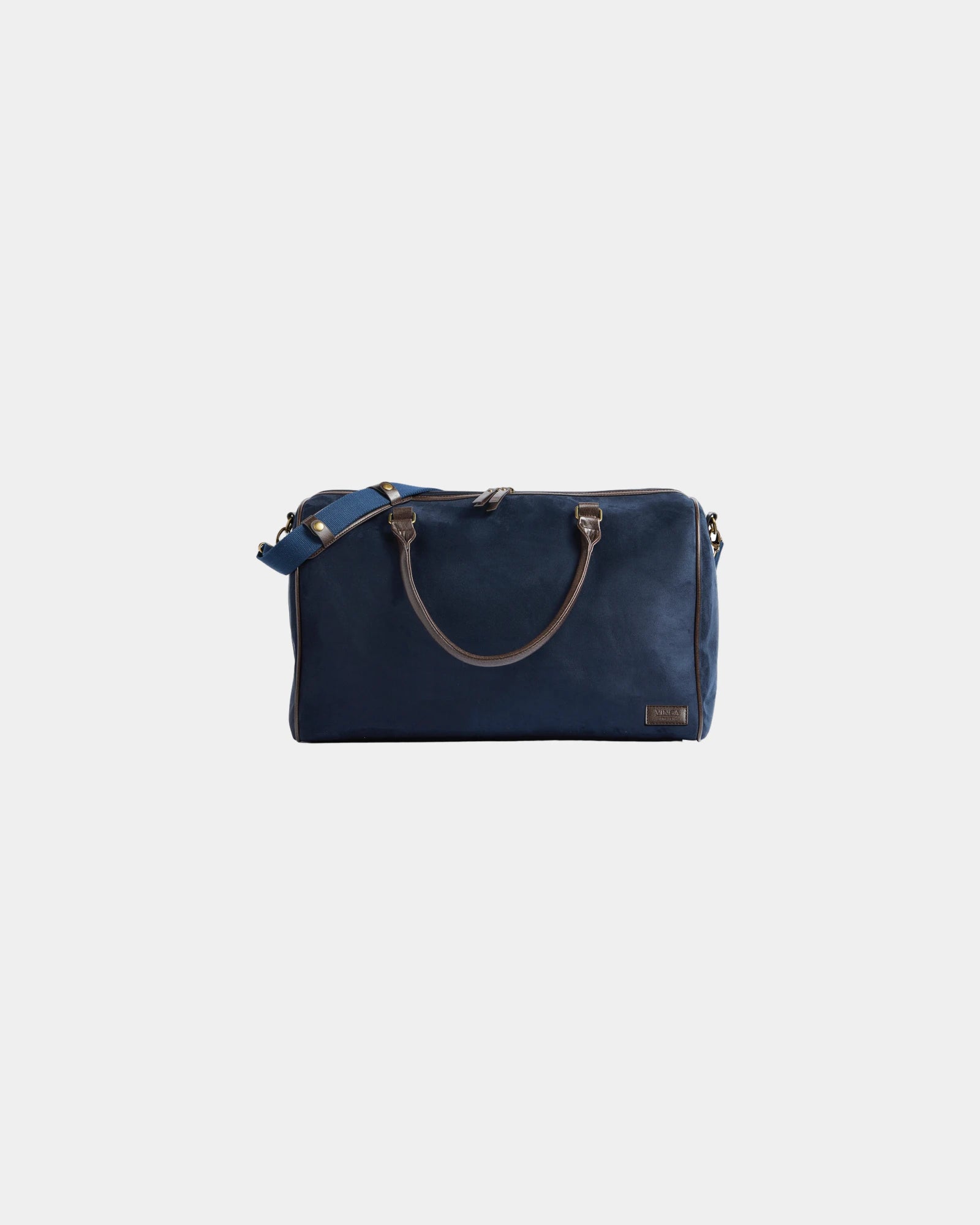 Sac weekend polyester Vinga Hunton 48.5 cm à personnaliser - Bleu