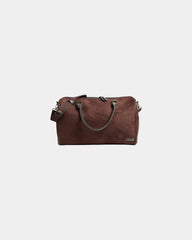 Sac weekend polyester Vinga Hunton 48.5 cm à personnaliser - Marron