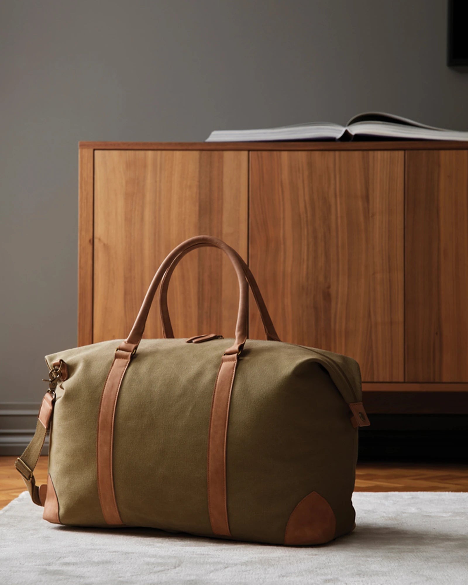 Sac de voyage toile recyclée Vinga Bosler 40L à personnaliser - 2