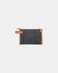 Trousse de toilette recyclée Vinga Bosler à personnaliser - Noir