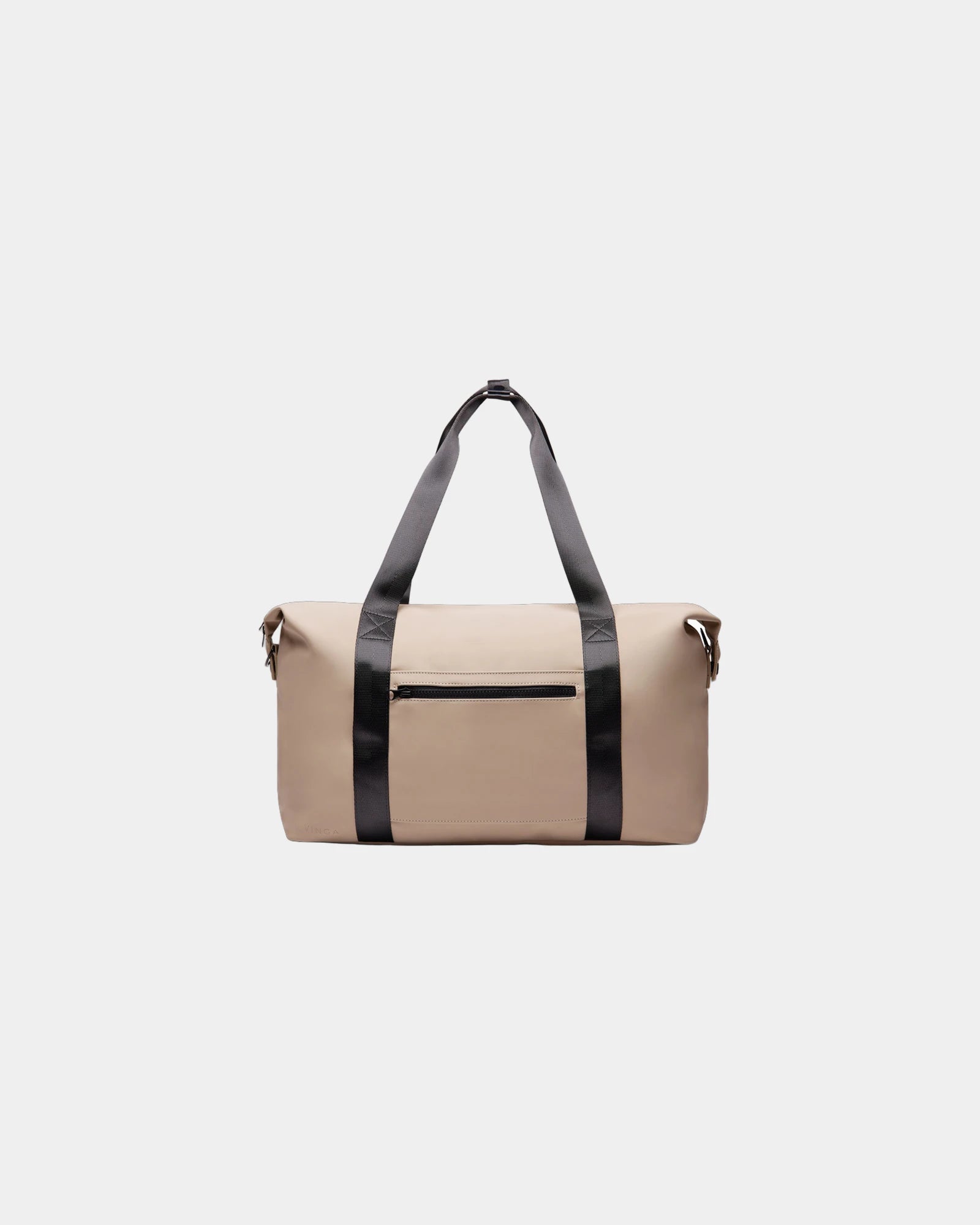 Sac de voyage recyclé Vinga Baltimore 34L à personnaliser - Greige