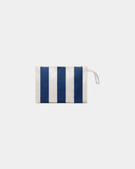 Sac essentiels GRS coton recyclé Vinga Lagoa à personnaliser - Bleu Marine