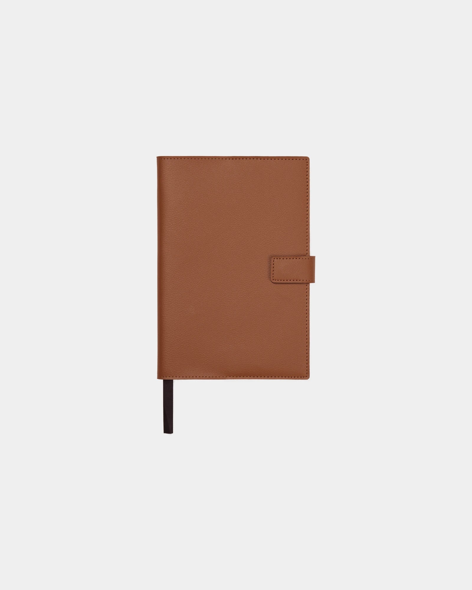 Carnet A5 polyester recyclé Vinga Timo à personnaliser - Marron