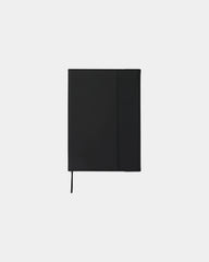 Carnet A5 papier recyclé Vinga Baltimore à personnaliser - Noir