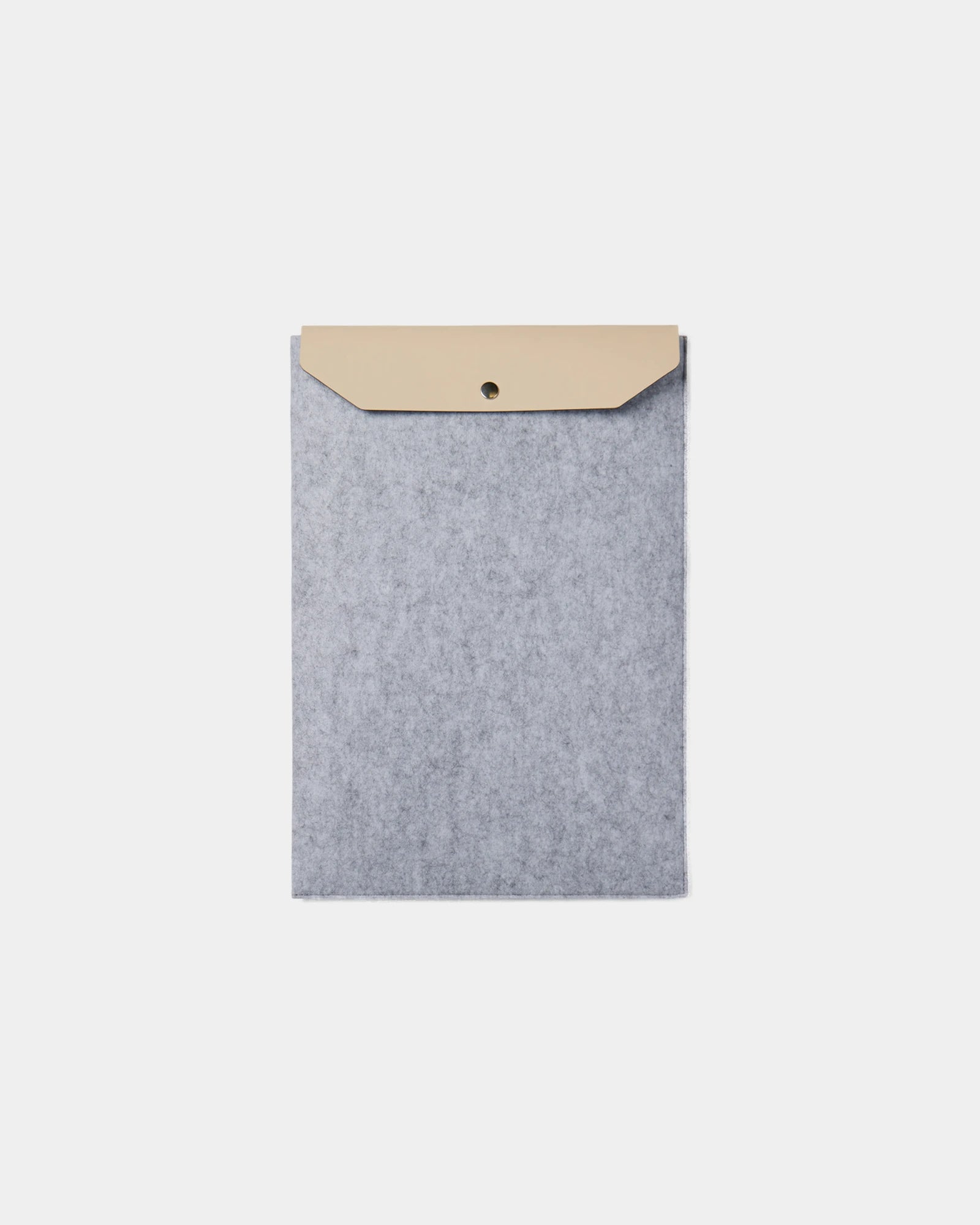 Pochette feutre recyclé Vinga Albon 15" à personnaliser - Gris
