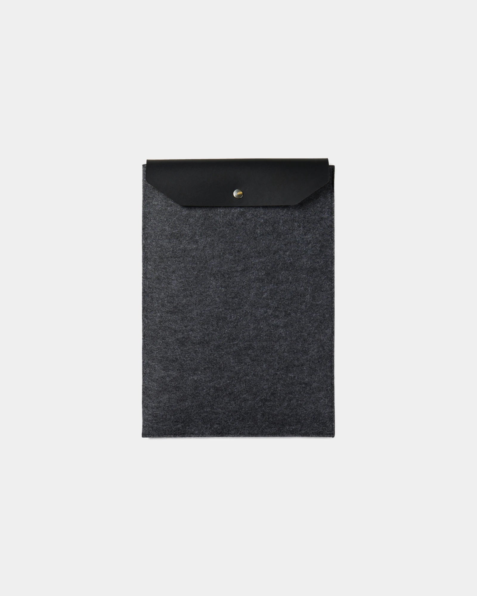 Pochette feutre recyclé Vinga Albon 15" à personnaliser - Noir