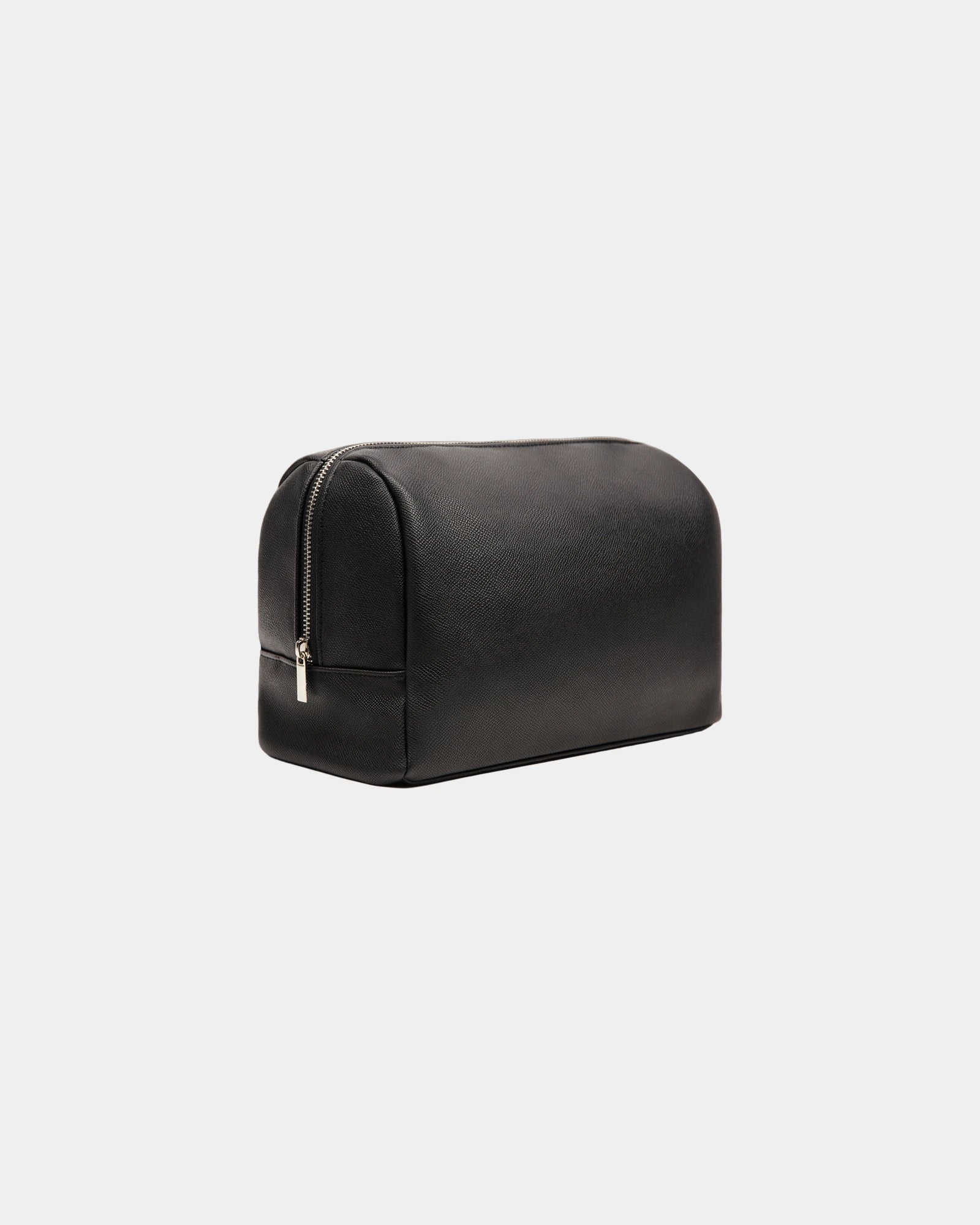 Trousse de toilette PU recyclé Vinga Bermond à personnaliser - Noir