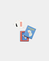 Jeu de cartes élégant Vinga à personnaliser - Bleu