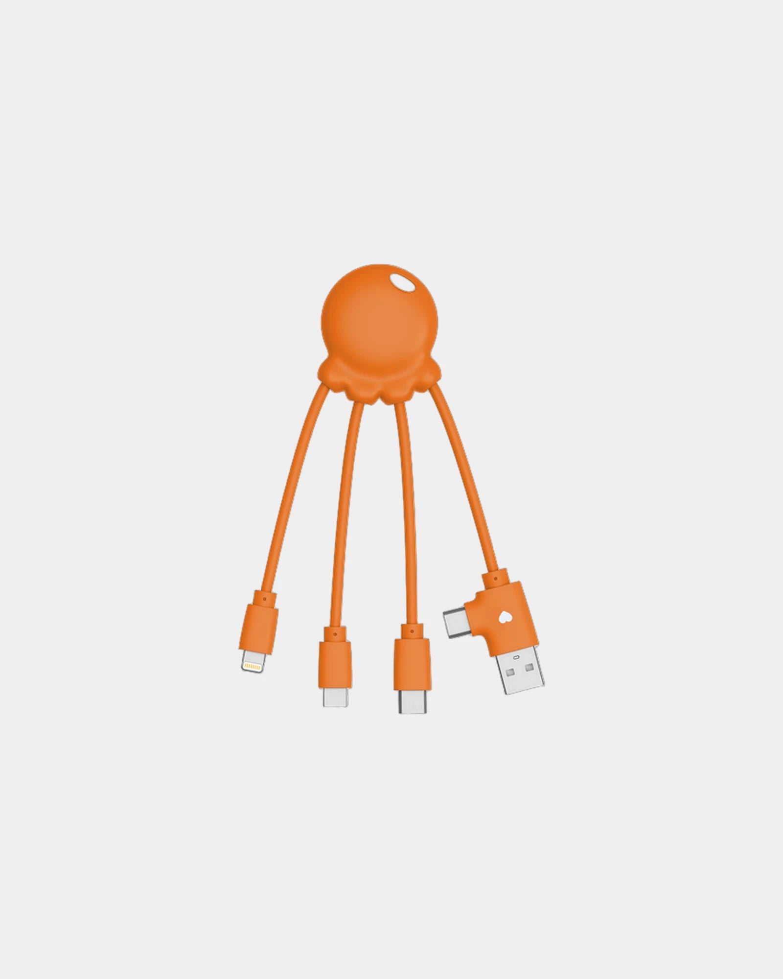 Câble de charge Ocean Bound Plastic à personnaliser - Orange