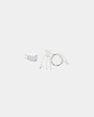 Pack de charge rapide plastique recyclé à personnaliser - Blanc