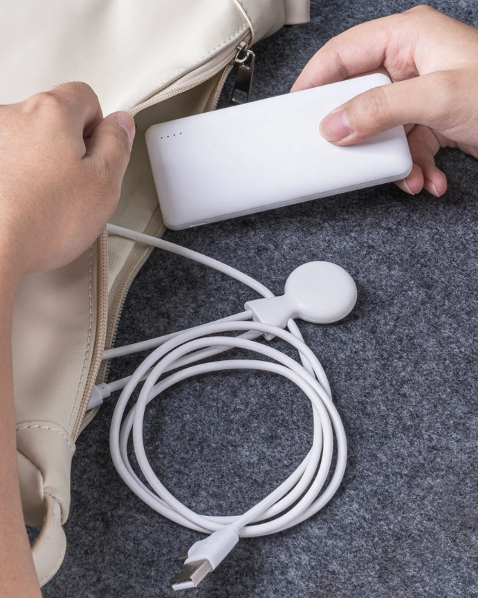 Pack de charge plastique recyclé à personnaliser - 6