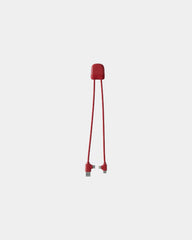 Câble de charge USB et USB-C à personnaliser - Rouge