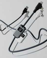 Câble de charge 100W aluminium recyclé à personnaliser - 11