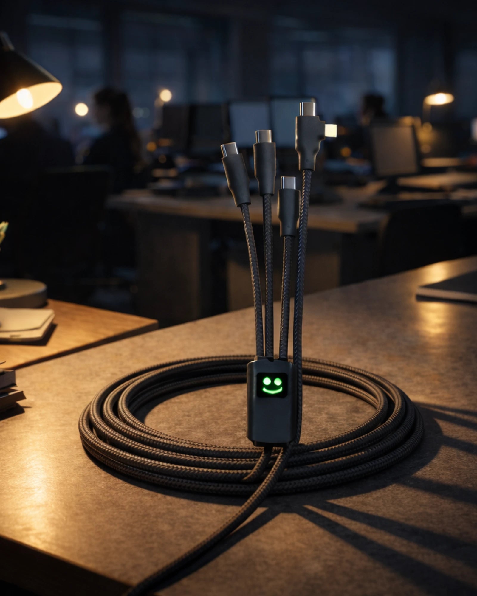 Câble USB aluminium recyclé 100W Allure 2 à personnaliser - 6