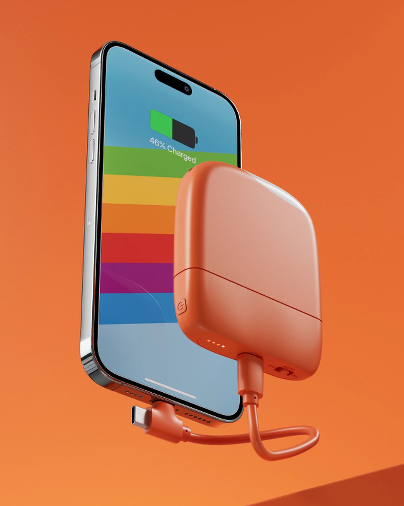 Chargeur-lampe de poche plastique recyclé ICE-P à personnaliser - 25