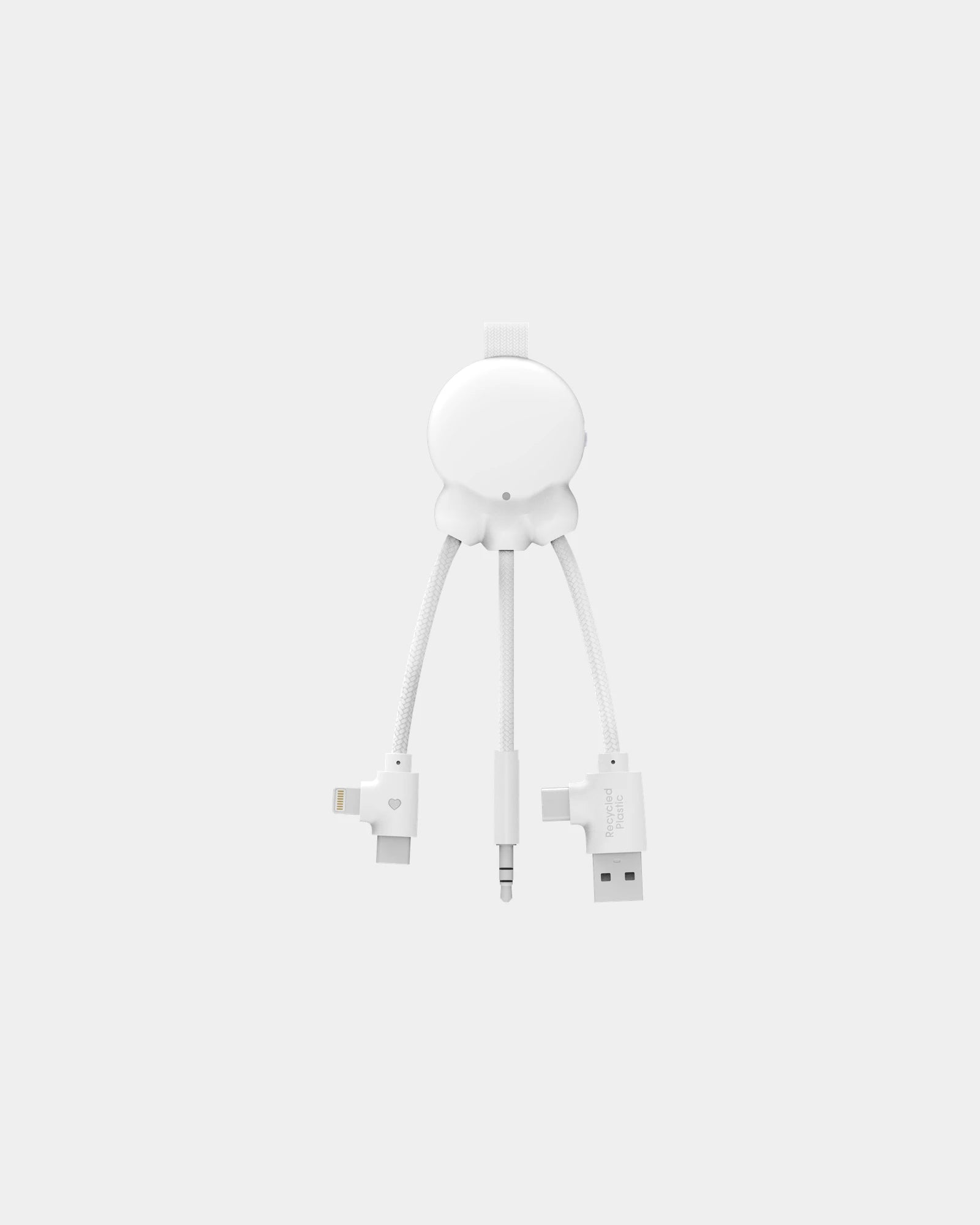 Câble de charge OBP Octopus BT à personnaliser - Blanc