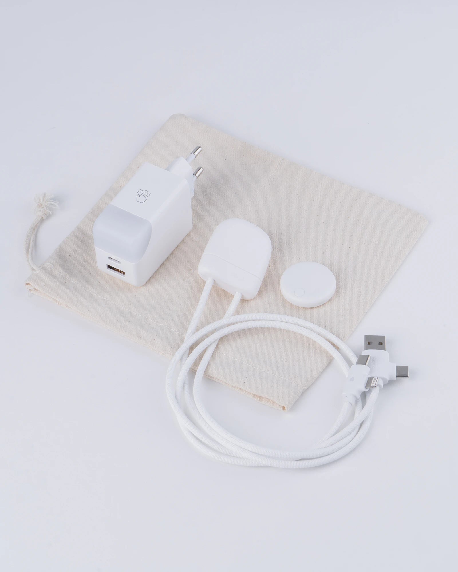 Pack de charge 65W blanc à personnaliser - 3