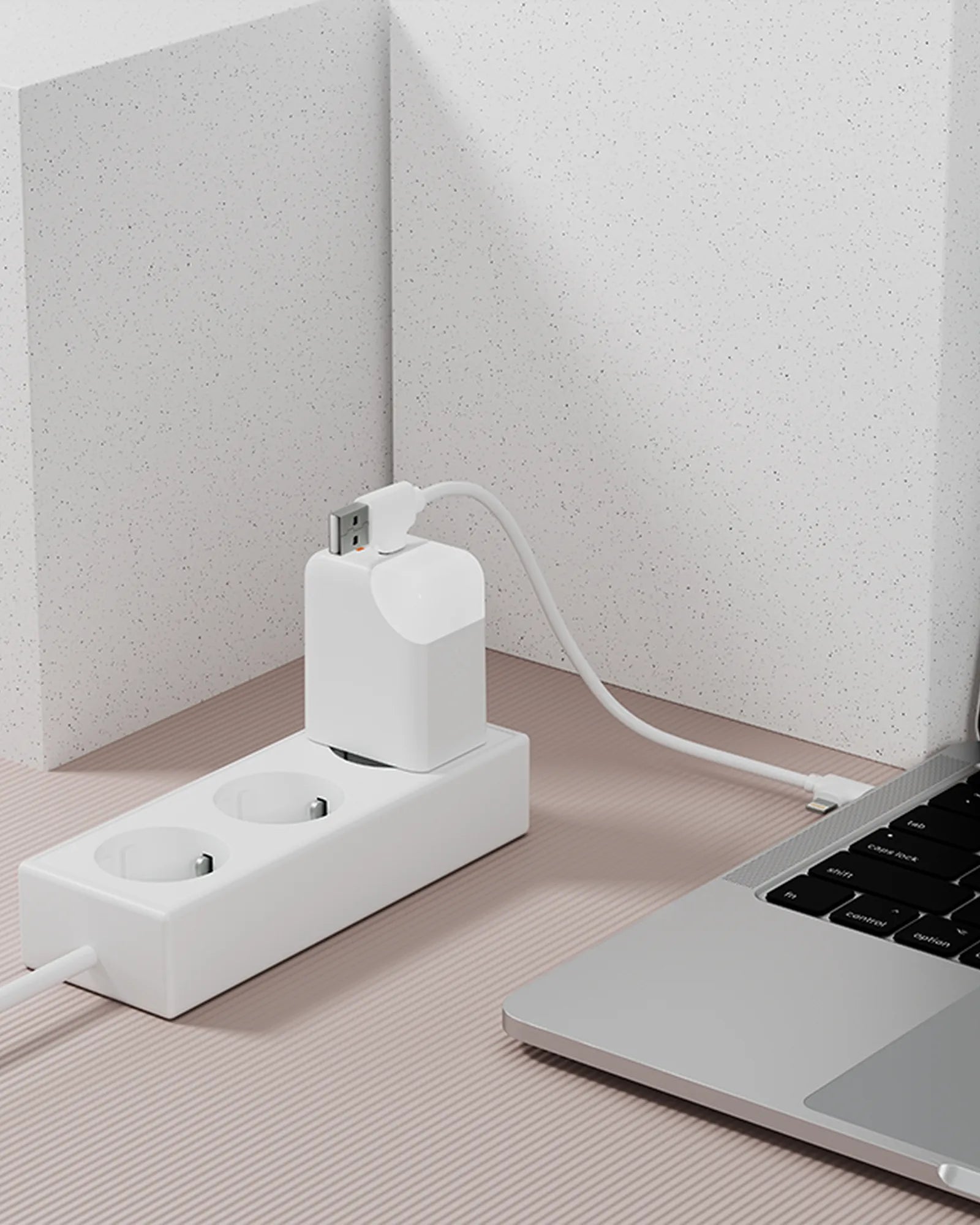 Adaptateur secteur double ports USB C et A 65W à personnaliser - 3