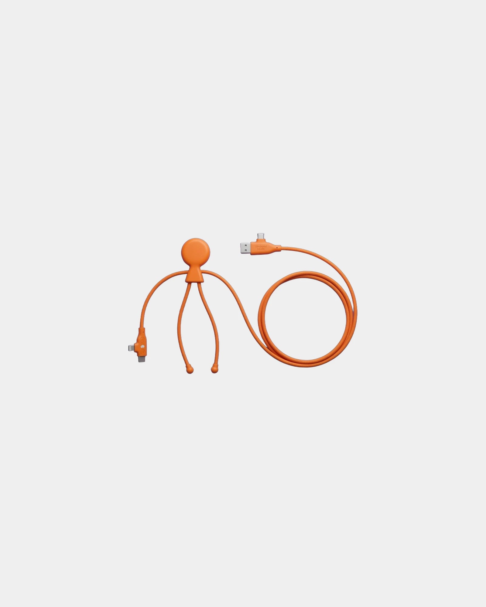 Câble de charge éco-responsable Mr Bio Long Fast à personnaliser - Orange