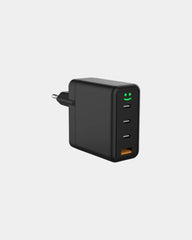 Adaptateur secteur 100W USB C et USB A à personnaliser - Noir