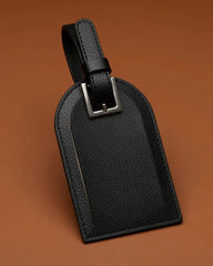 Étiquette bagage cuir recyclé à personnaliser - 2
