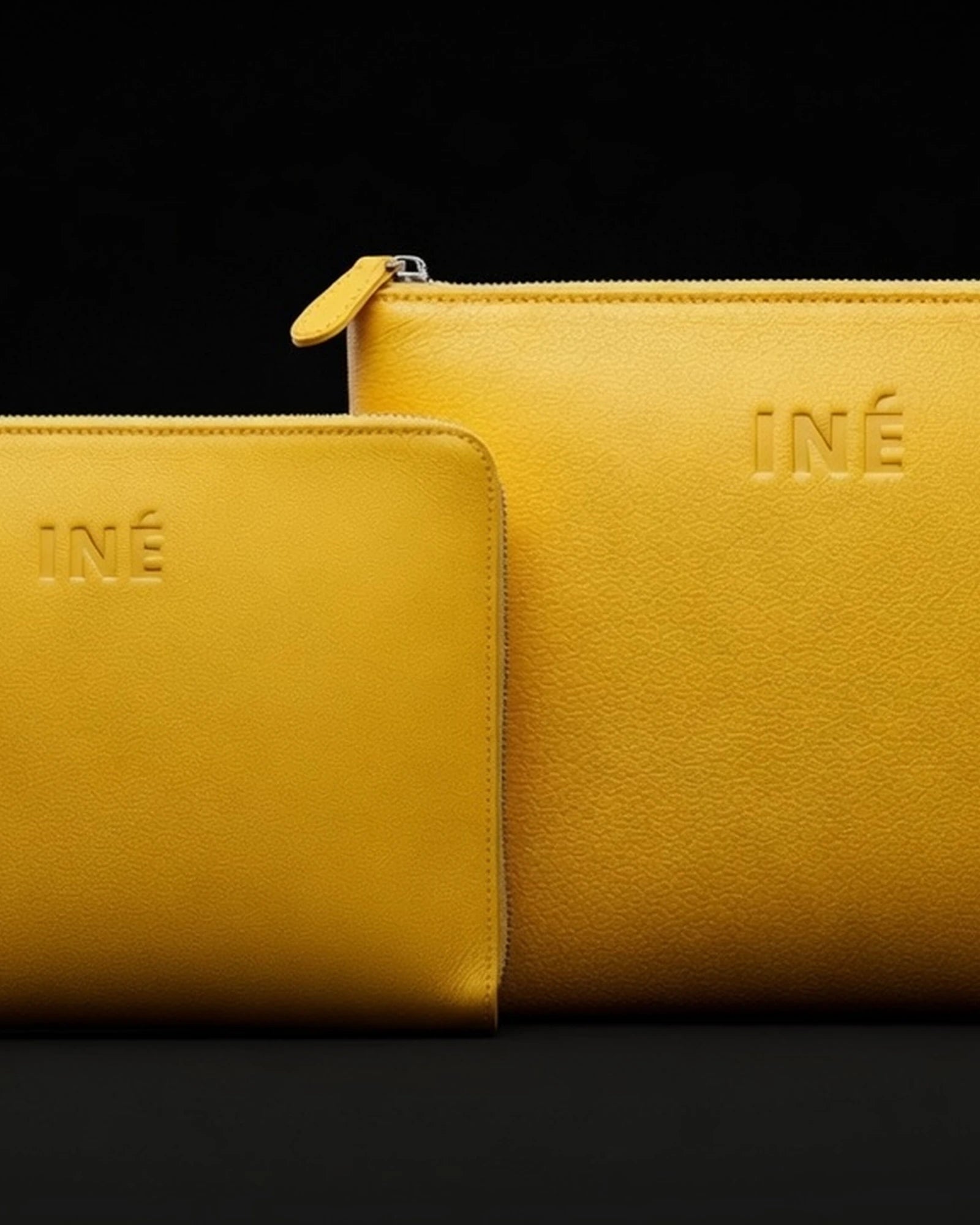 Pochette cuir recyclé INE 14/15" à personnaliser - 11
