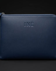 Pochette cuir recyclé INE 10/11" à personnaliser - 5