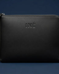 Pochette cuir recyclé INE 10/11" à personnaliser - 17