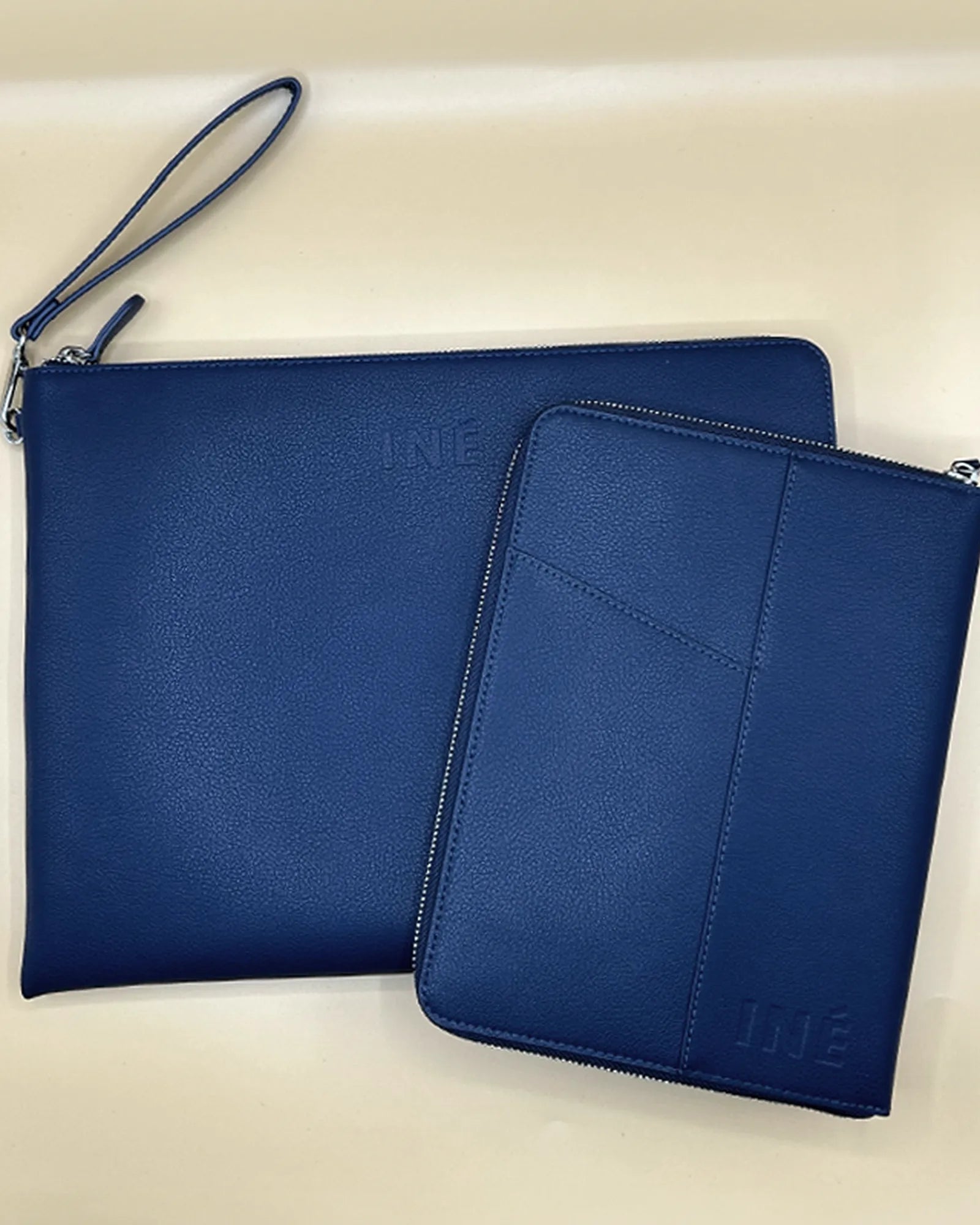 Porte notes cuir recyclé Iné Companion à personnaliser - 4