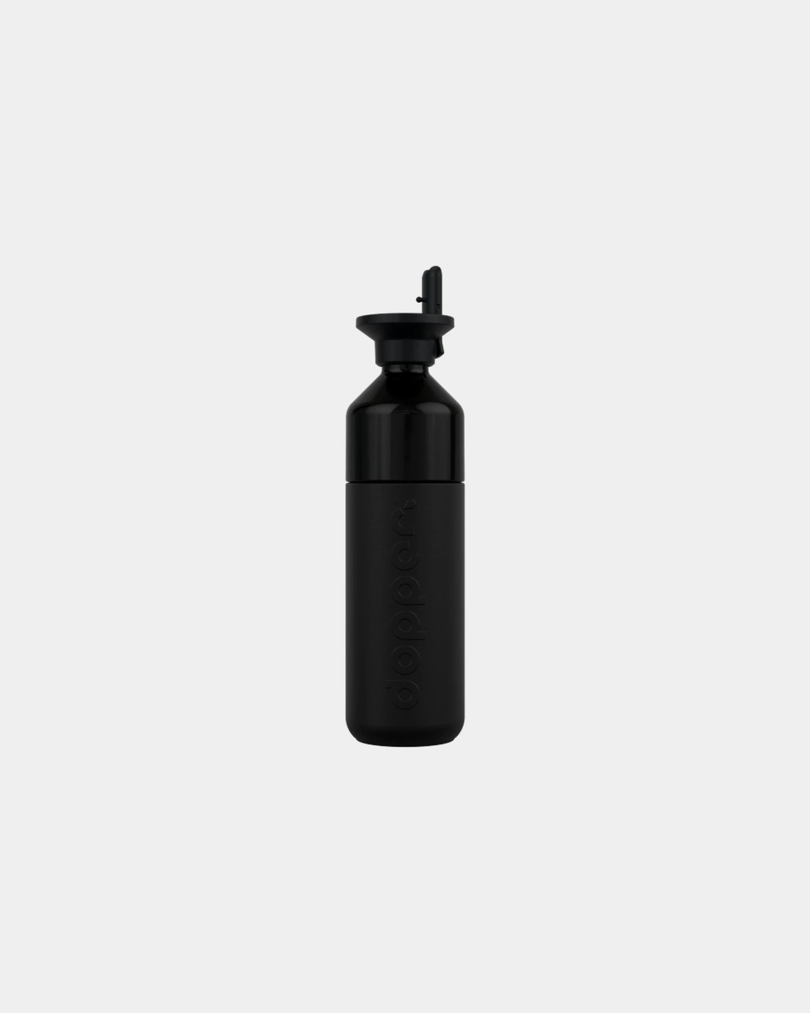 Paille réutilisable Dopper Flip Straw à personnaliser - Black