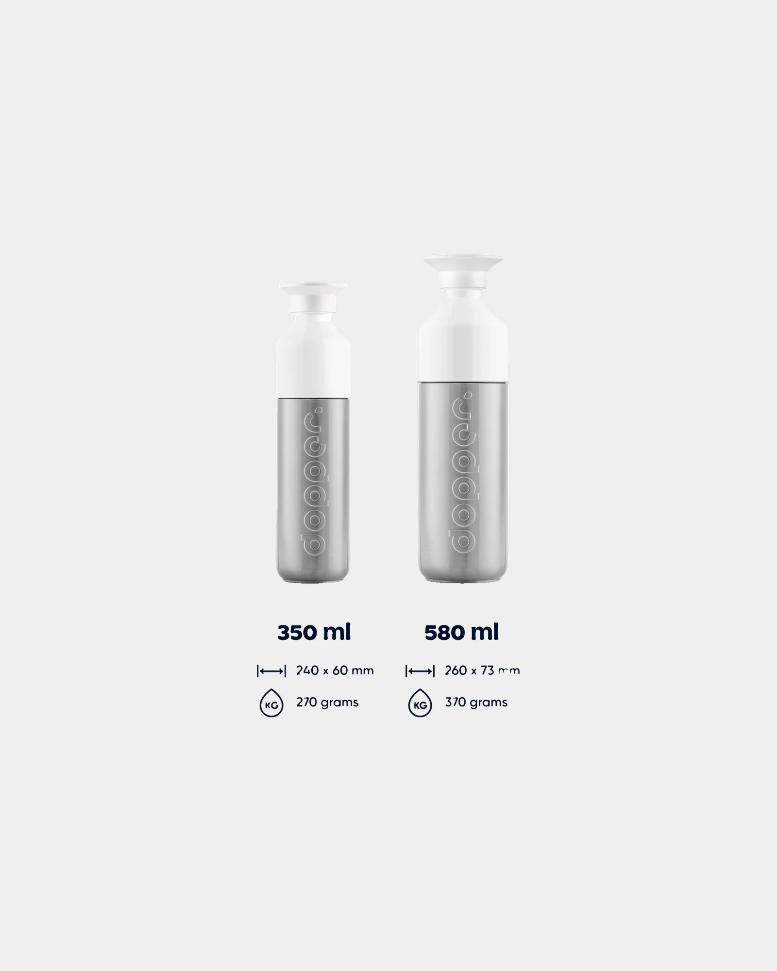 Bouteille isotherme inox Dopper Insulated 580 ml à personnaliser
