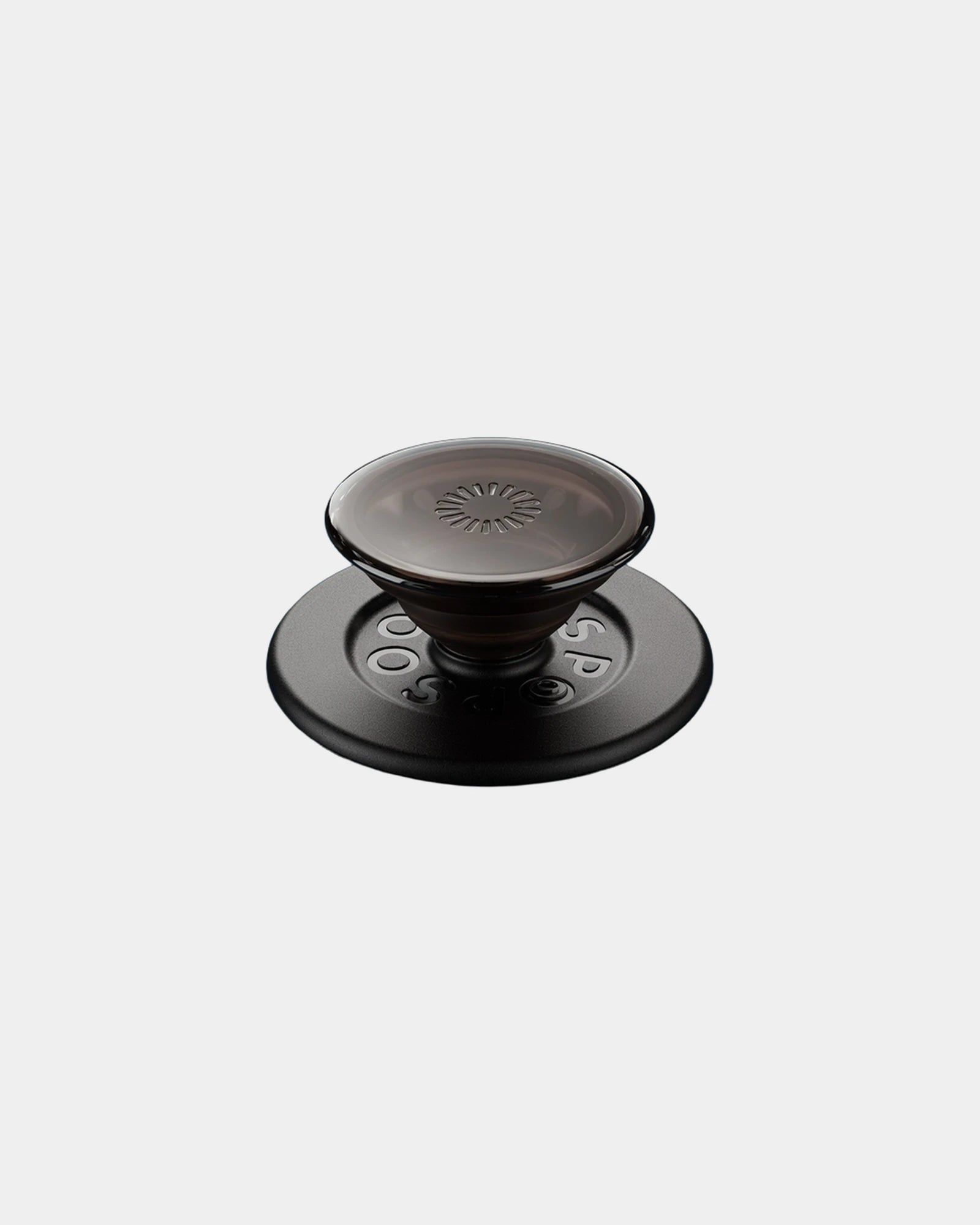 Poignée PopSockets à personnaliser - Noir Fumé